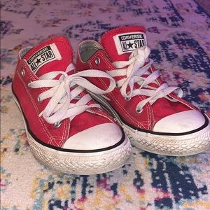 Red converse